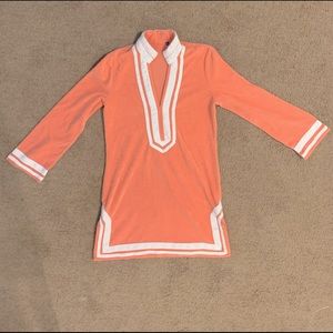 Cabana life coral tunic